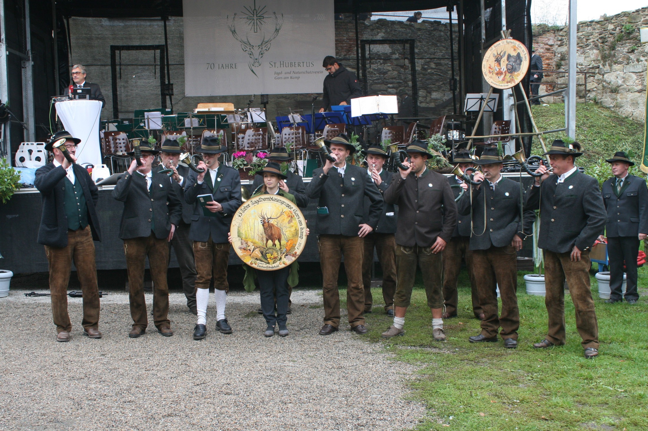 Jubiläumsfest der Jägerschaft auf der Burg Gars